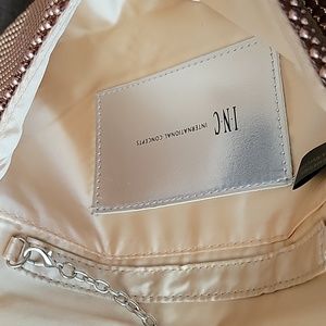 Inc beaded evening purse